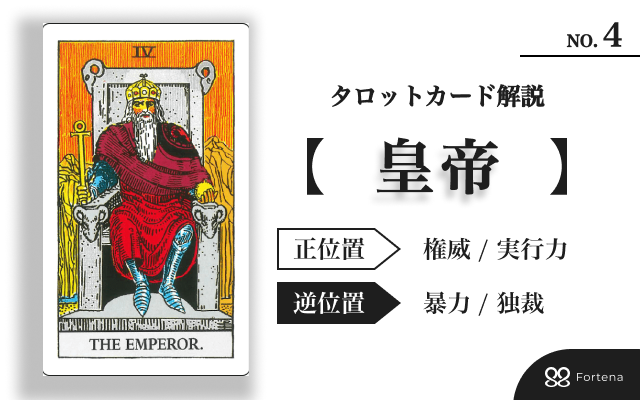 【タロット占い】大アルカナ「皇帝」攻略ガイド｜正位置・逆位置の実践読解